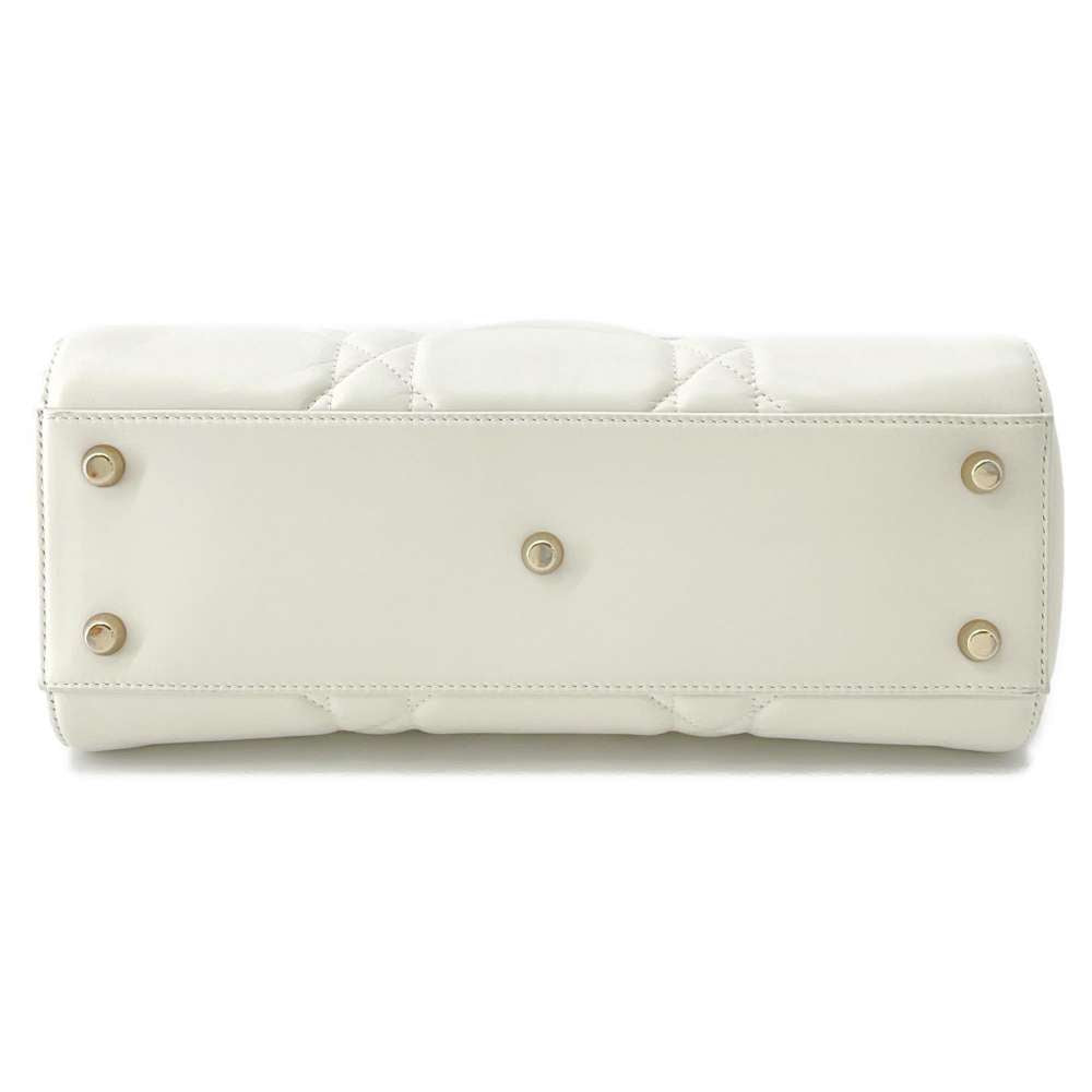 Dior Lady D-sire 2wayBag WhiteM1151OHOW_M030 Leather