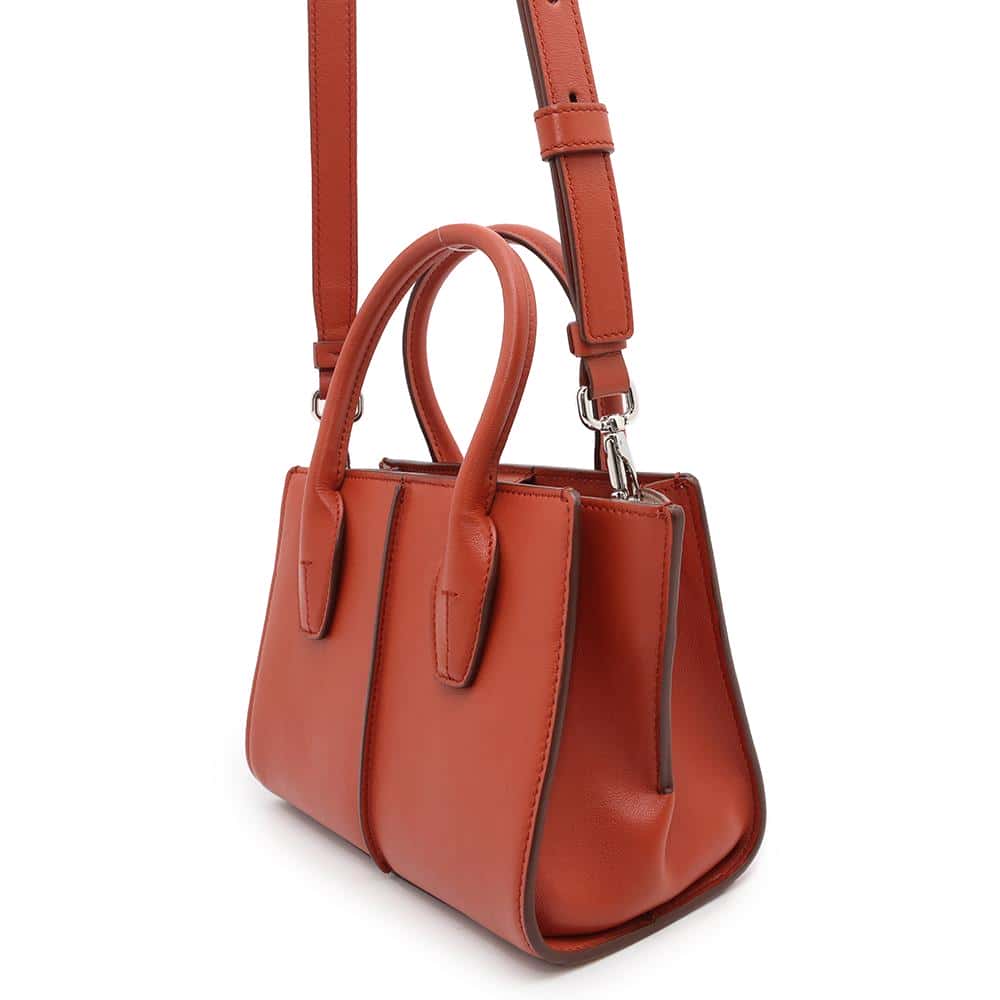 TOD’S Holly 2WAY Handbag OrangeXBWAONA0100RORG809 Leather Size Mini
