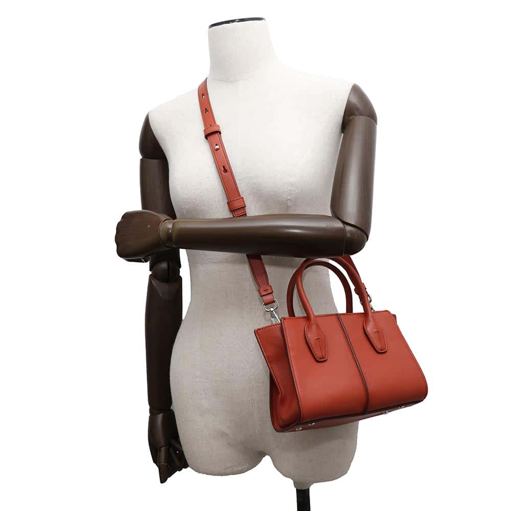 TOD’S Holly 2WAY Handbag OrangeXBWAONA0100RORG809 Leather Size Mini