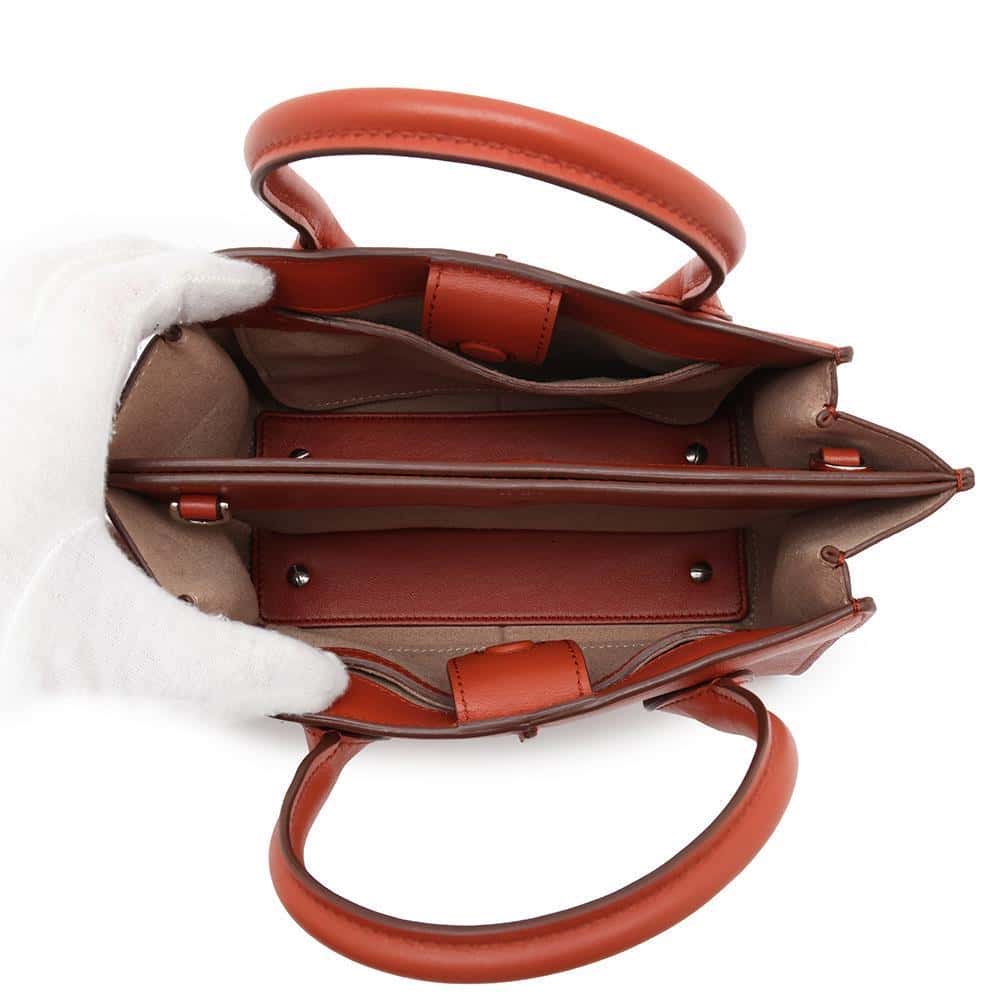 TOD’S Holly 2WAY Handbag OrangeXBWAONA0100RORG809 Leather Size Mini