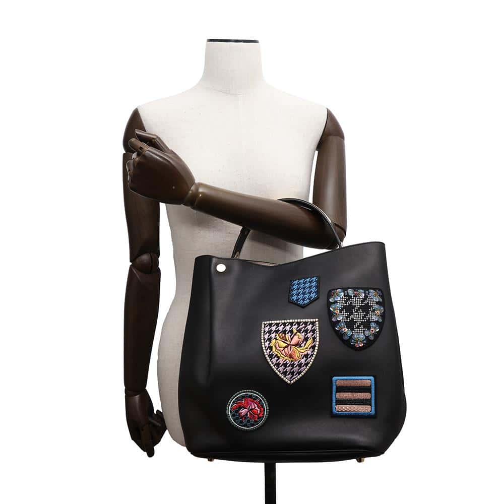 Dior 2wayBag Black Leather