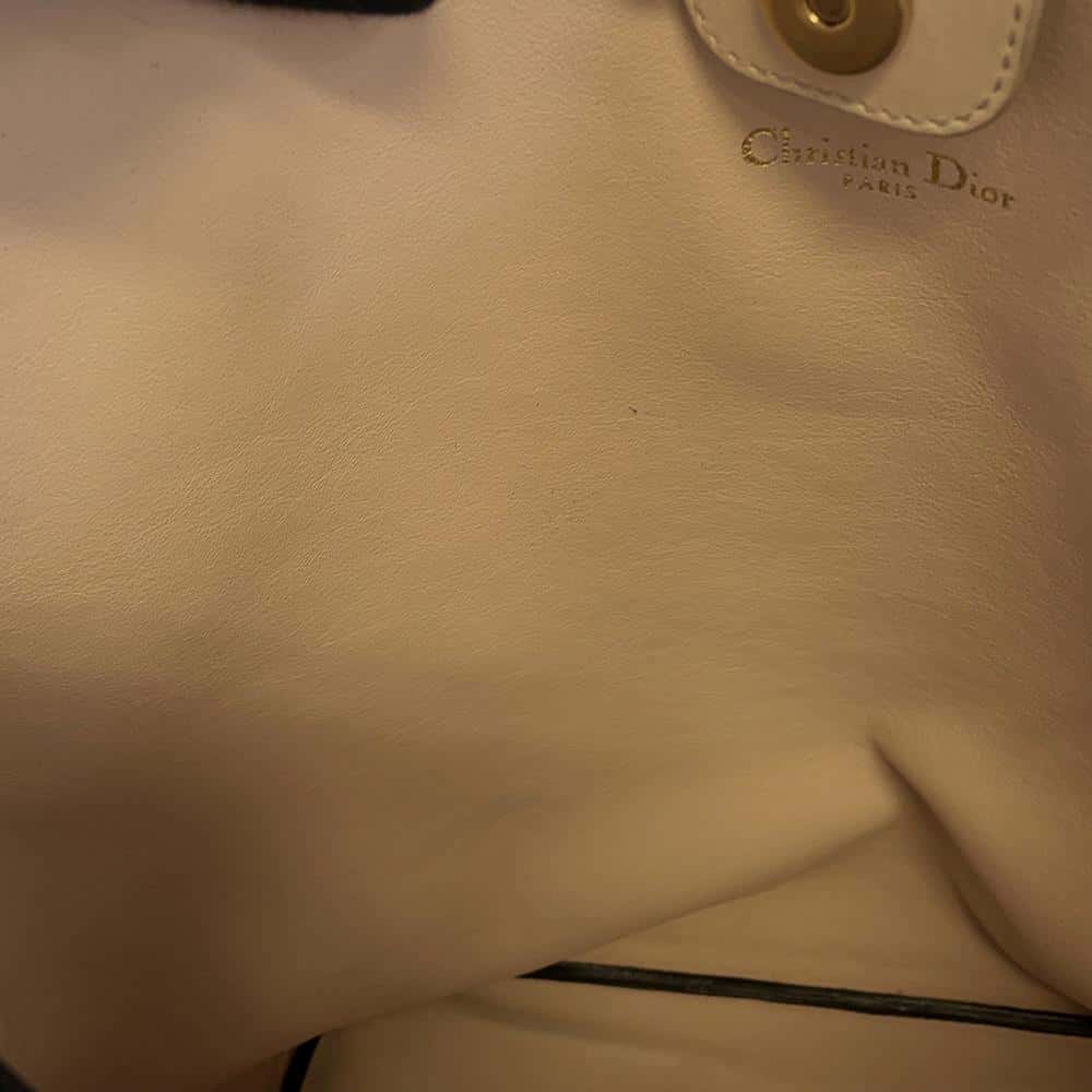 Dior 2wayBag Black Leather