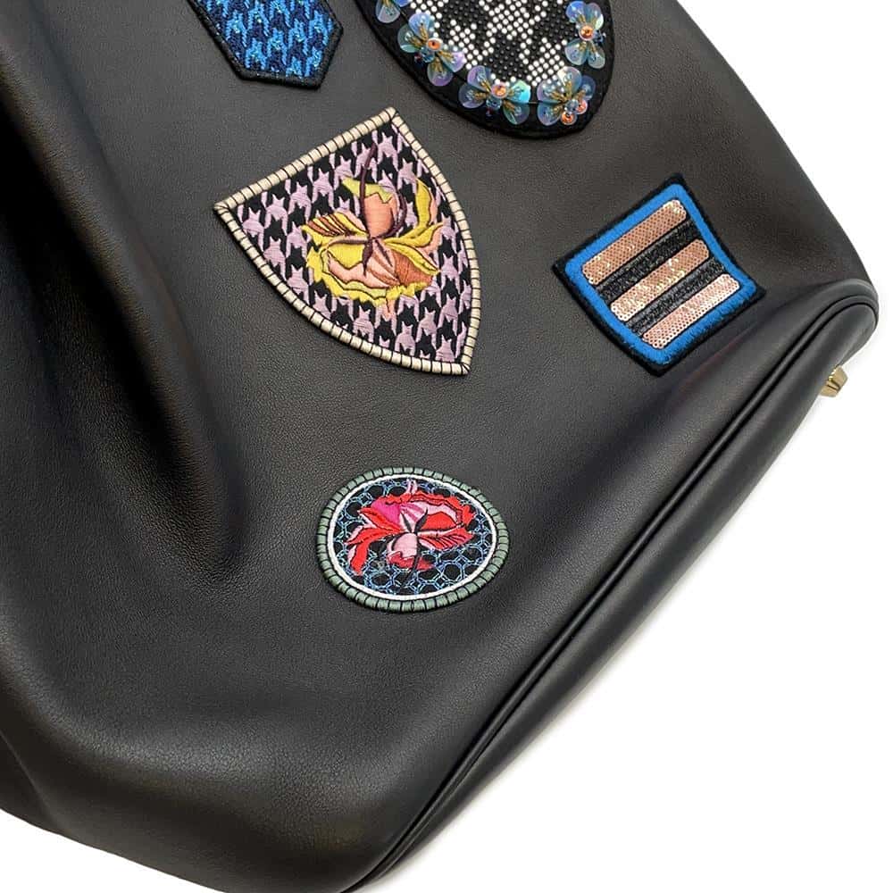 Dior 2wayBag Black Leather