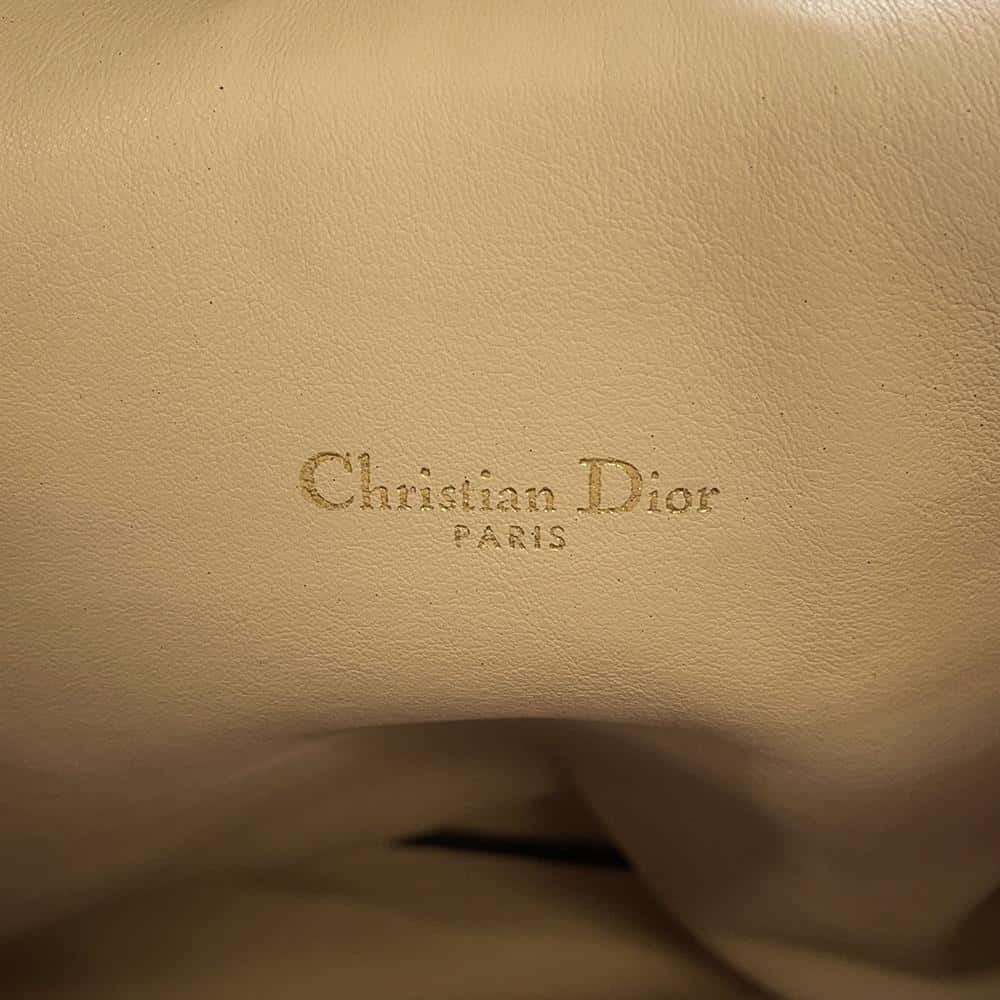 Dior 2wayBag Black Leather