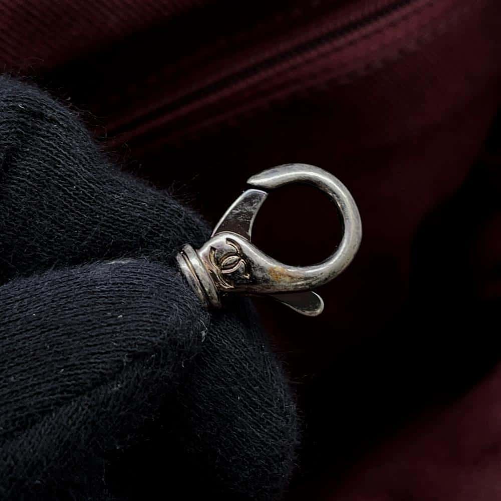 CHANEL Embroidery Graffiti Bag Khaki/BrownA92791 Canvas Leather