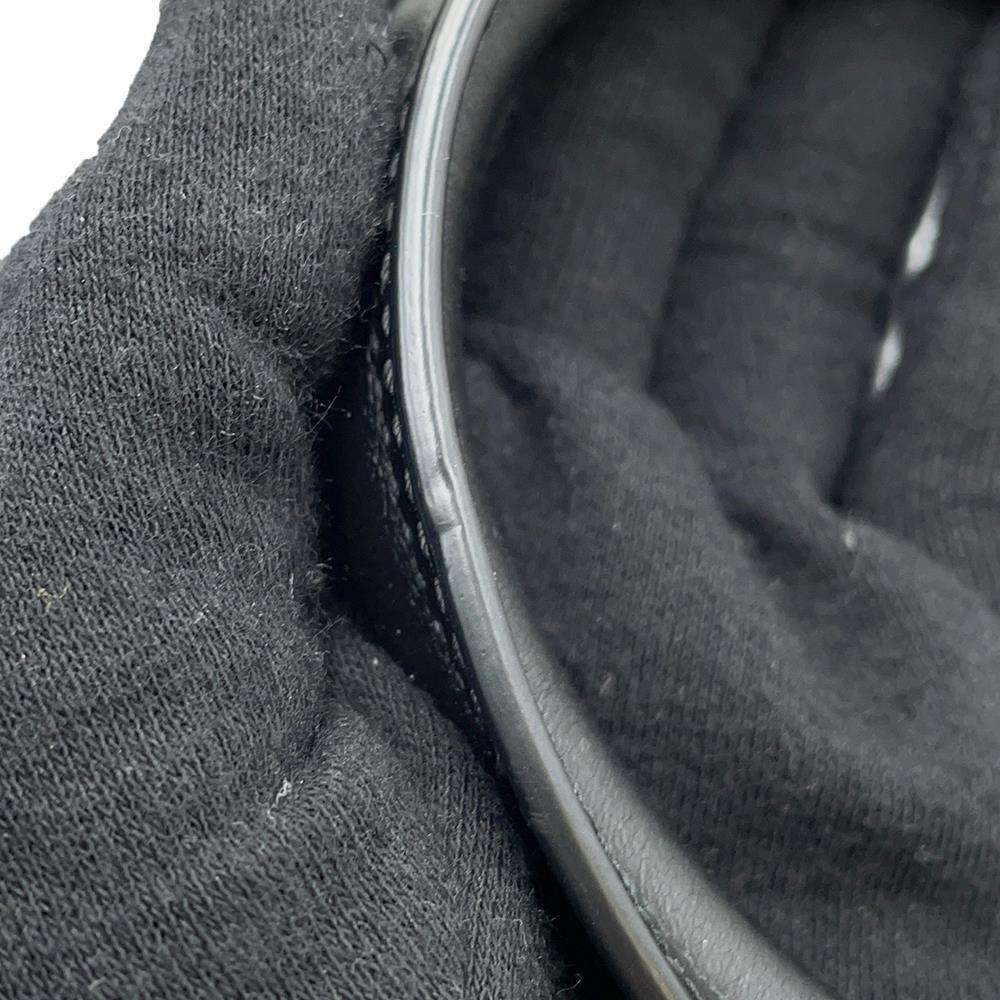 Dior Vibe Classic Bowling Bag 2wayBag Black/WhiteM620900BR Calf Leather Rubber Size Small