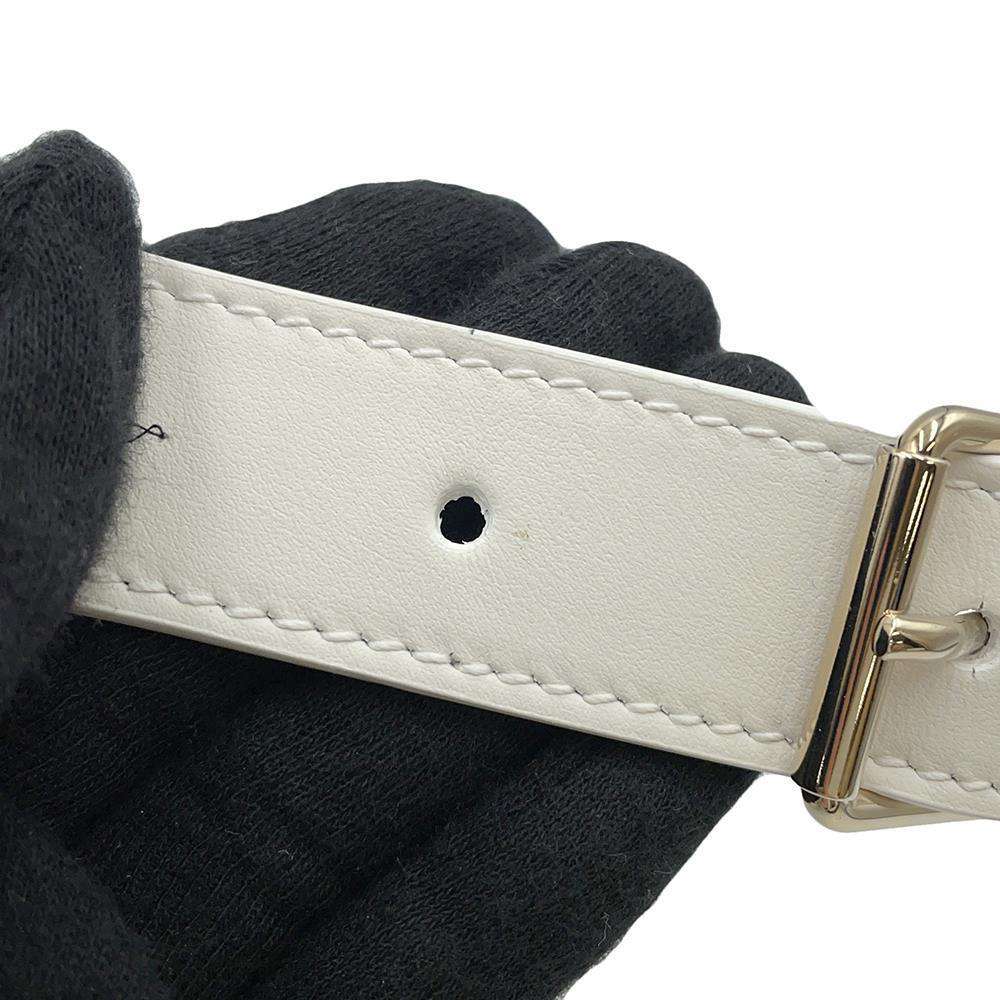 Dior Vibe Classic Bowling Bag 2wayBag Black/WhiteM620900BR Calf Leather Rubber Size Small