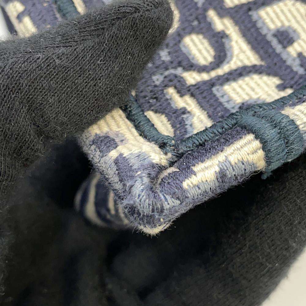 Dior Book tote NavyM1265ZRIW Canvas Size Small