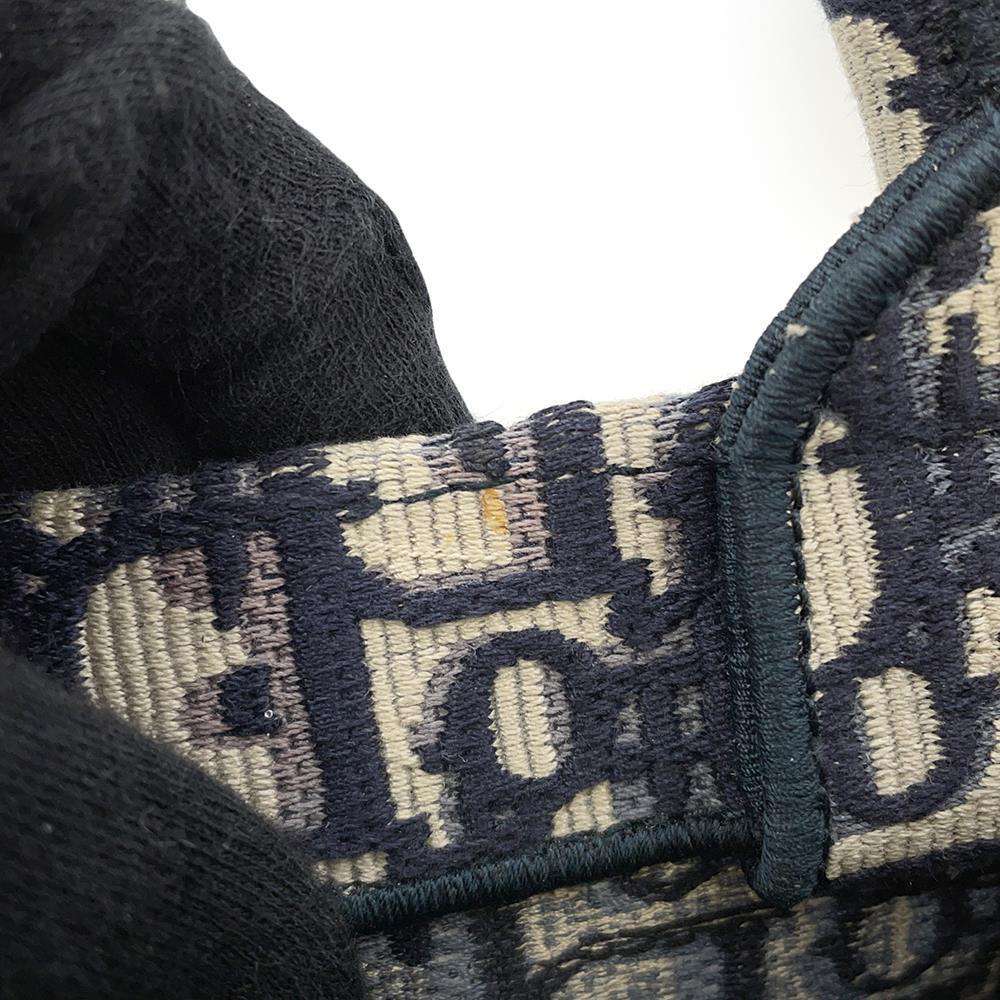 Dior Book tote NavyM1265ZRIW Canvas Size Small