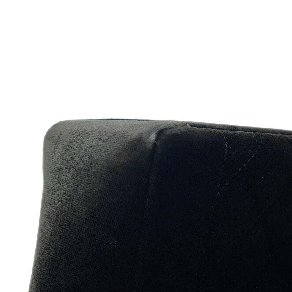 CHANEL Diana ChainShoulder Green Velour