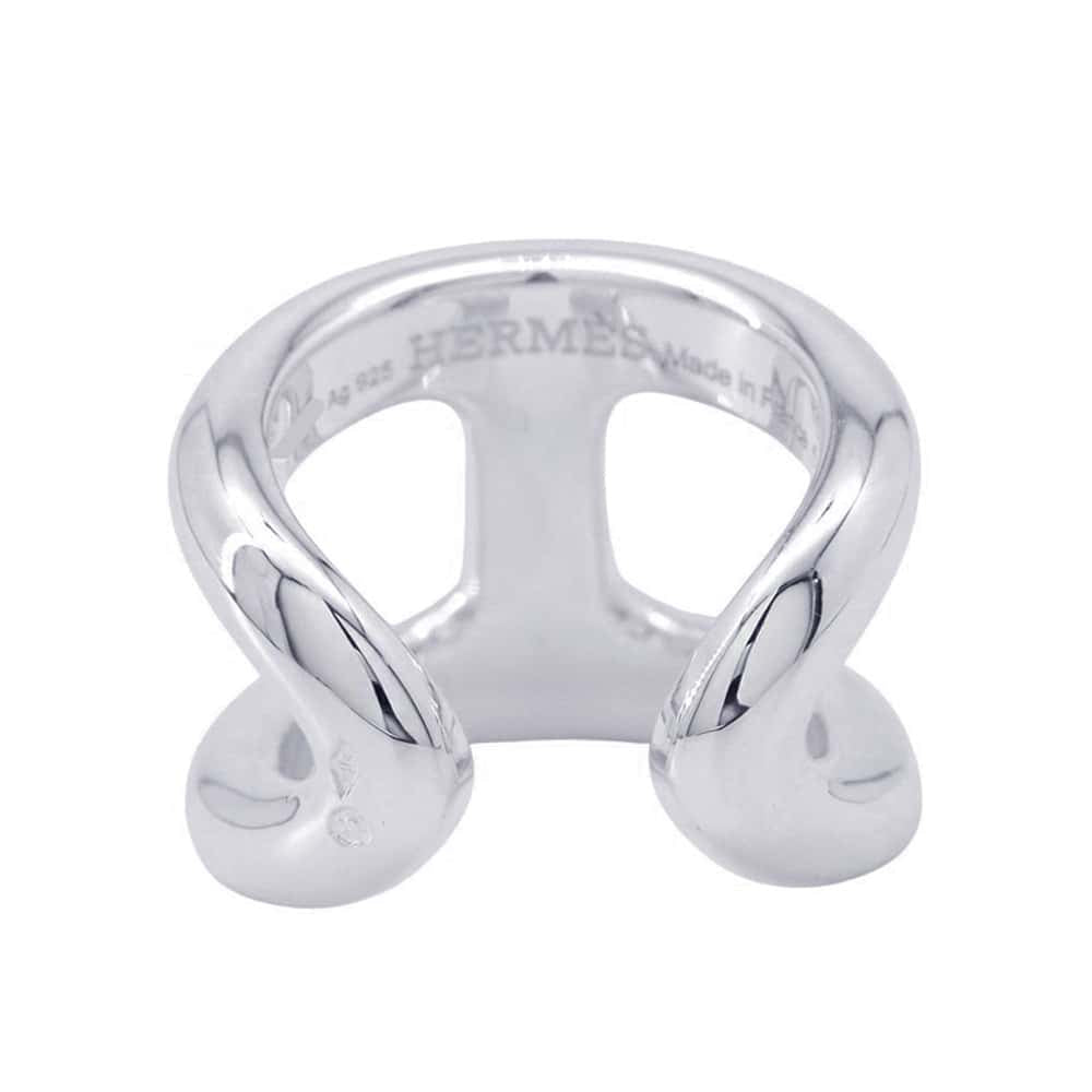 HERMES Osmoz Ring Size 50/#10 GM SV925