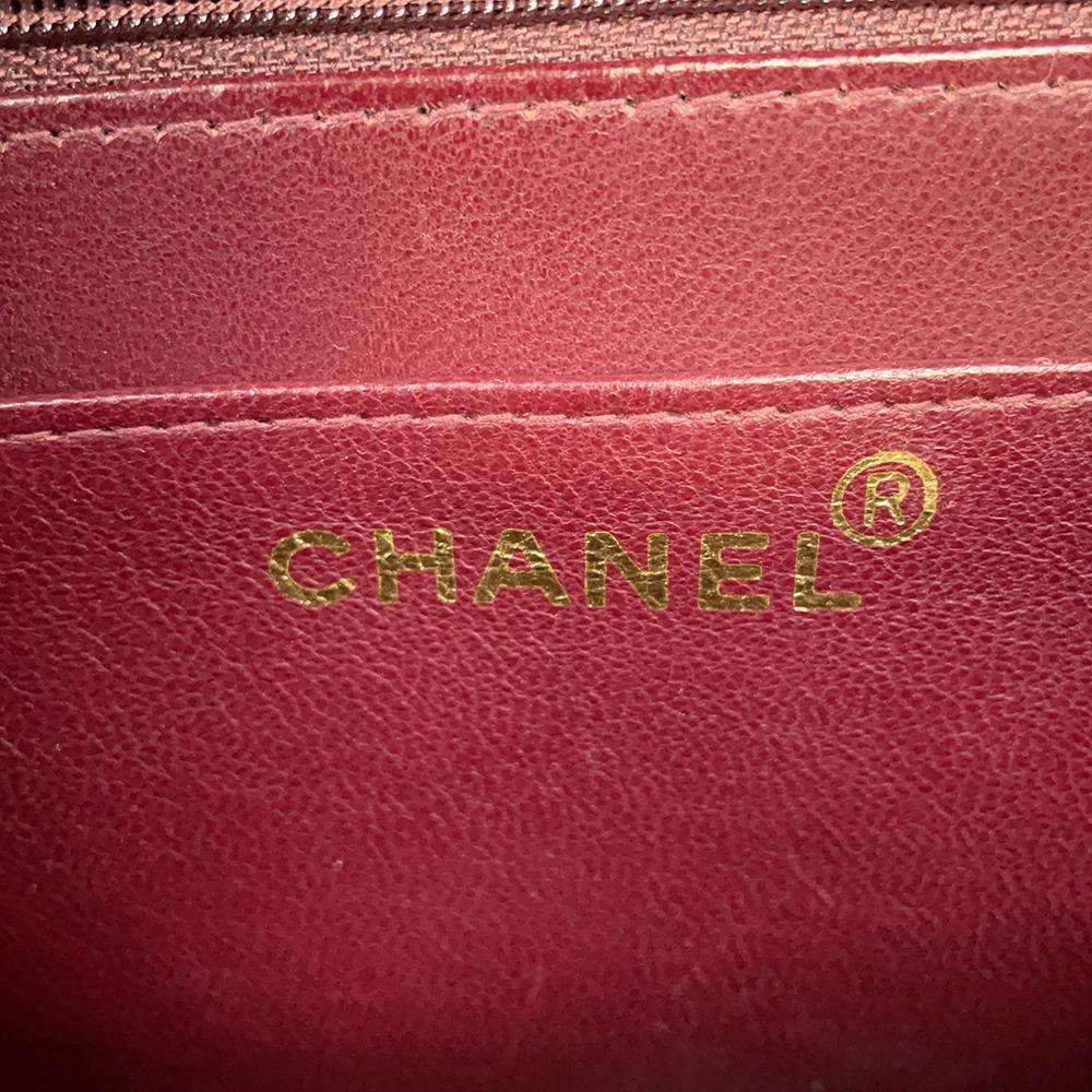 CHANEL Jumbo Matelasse ChainShoulder Bag BlackA01094 Lambskin Size 34