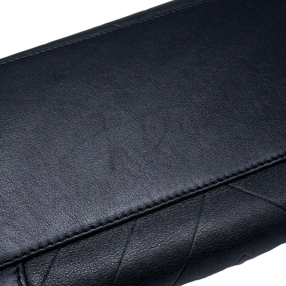 CHANEL Chevron V Stitch Mini Travel Bag BlackA30899 Leather