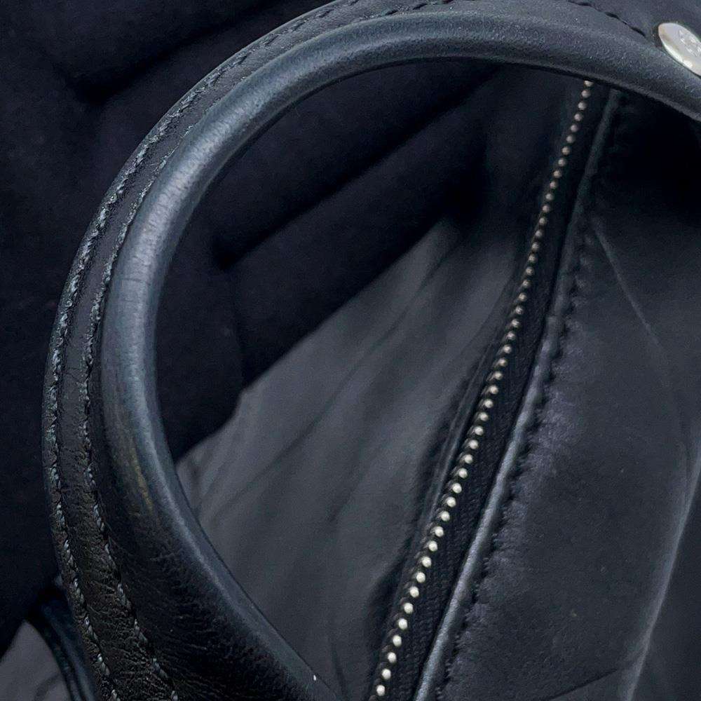 CHANEL Chevron V Stitch Mini Travel Bag BlackA30899 Leather