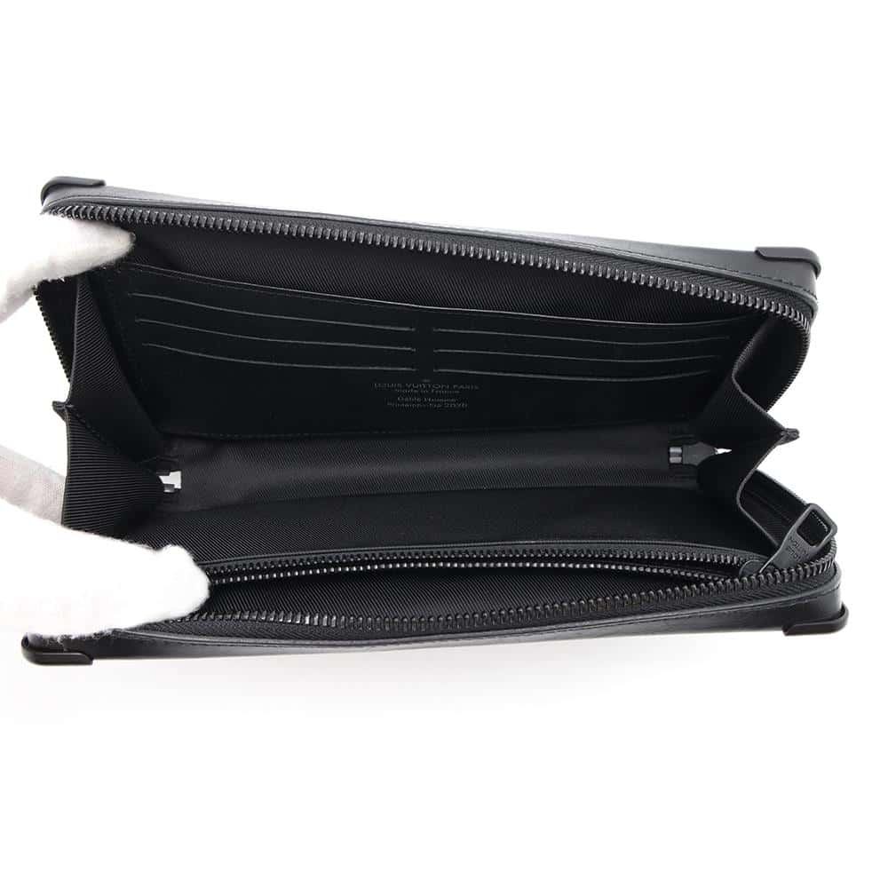 LOUIS VUITTON Soft Trunk・Clutch NoirM45061 Monogram / Toughtage