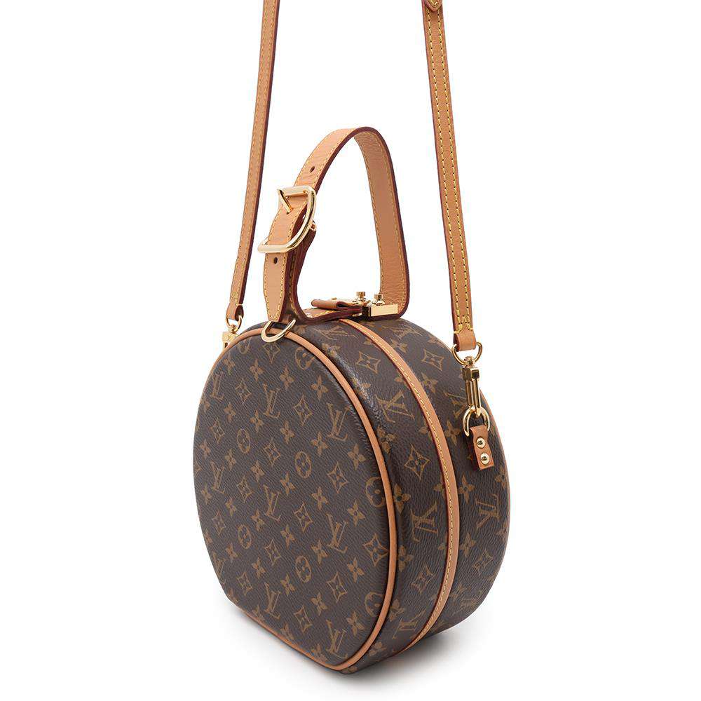 LOUIS VUITTON Petit Boite Chapeau BeigeM43514 Monogram