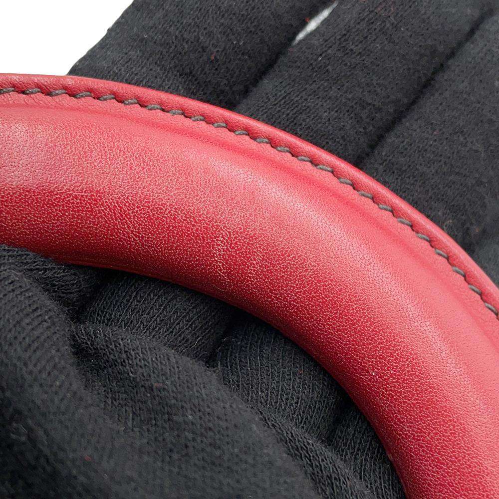 Dior Lady Dior Cannage Studded Sapple Satchel Bag 2017 Red Leather Size Mini