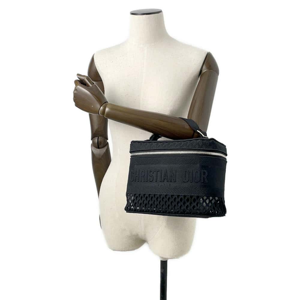 Dior DiorTravel Vanity Bag BlackS5480VWRA Canvas