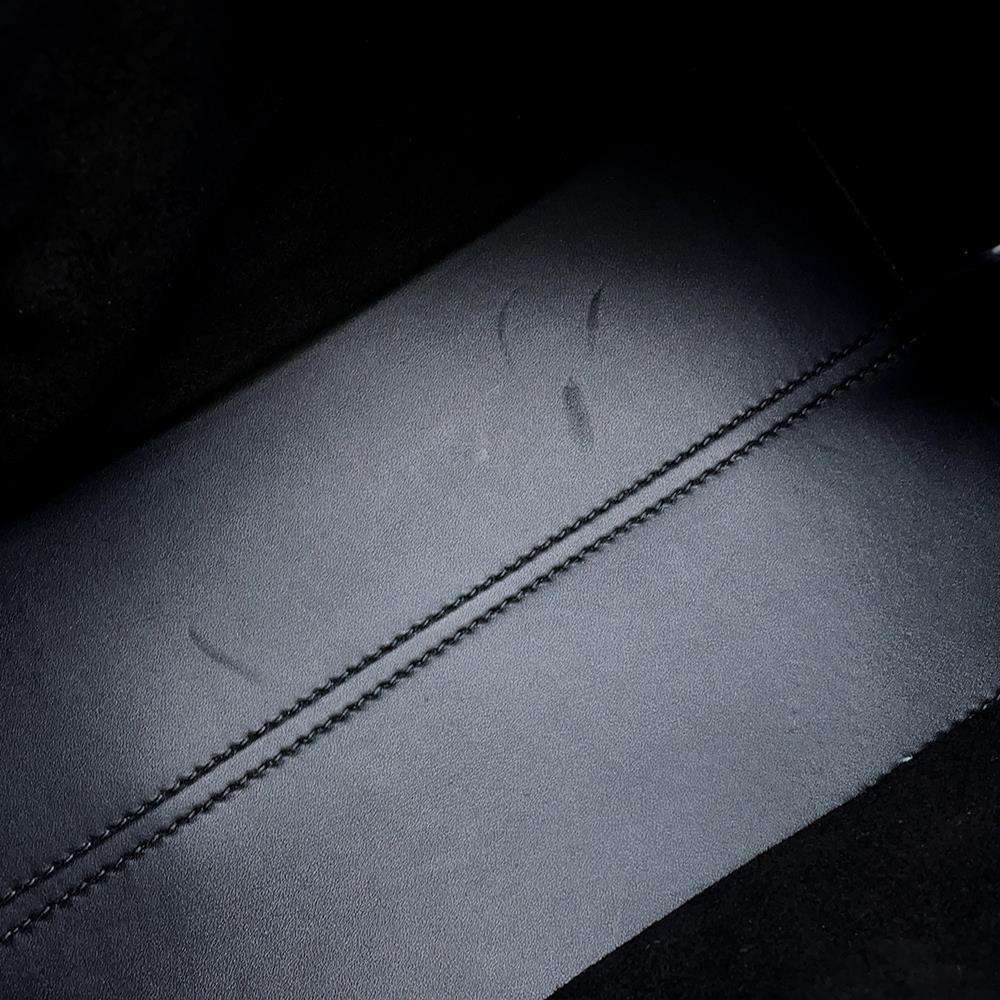 Dior TouJules Macrocannage Handbag BlackM2822OSHJ Calf Leather Size Small