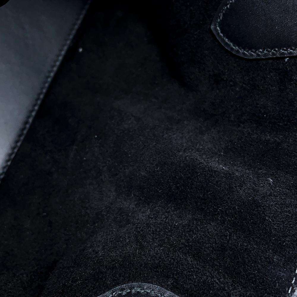 Dior TouJules Macrocannage Handbag BlackM2822OSHJ Calf Leather Size Small