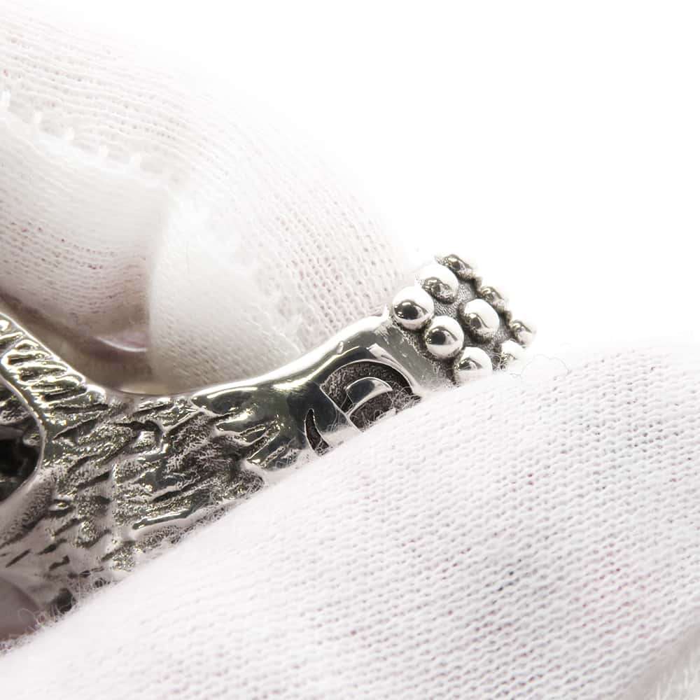 GUCCI Anger Forest Wolf Head Ring Size 19/#18476900 SV925