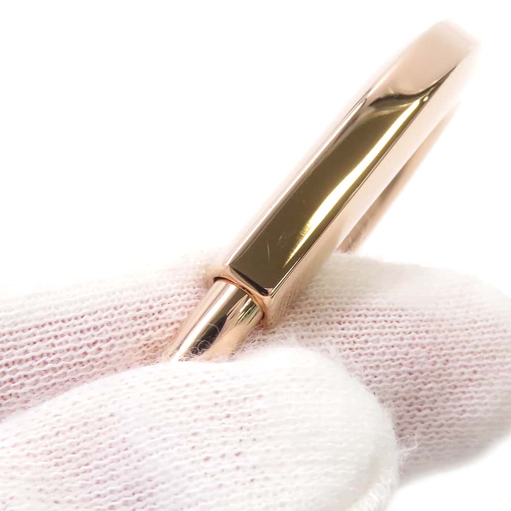 TIFFANY&Co. Padlock Bangle Bracelet Size Small70185482 18K Pink Gold