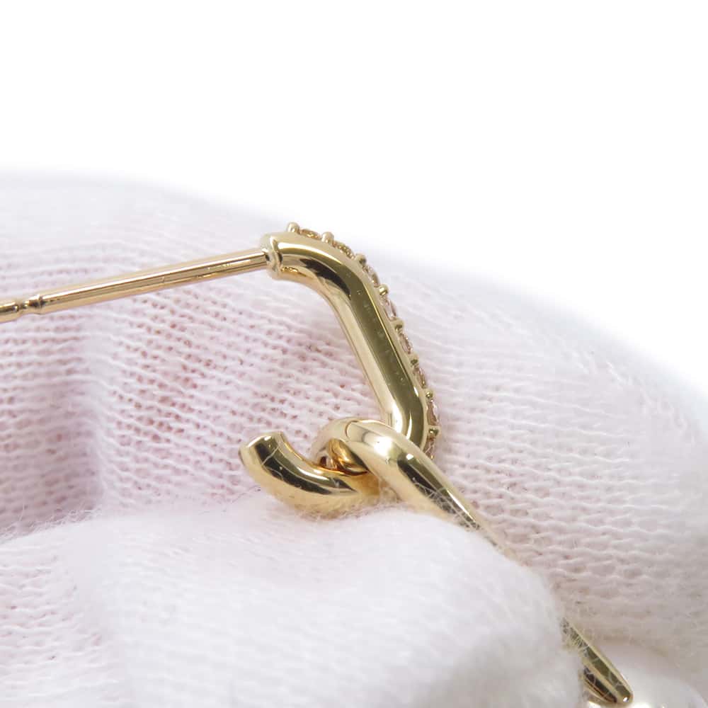 TASAKI Fine Link EarringsE-4225-18KYG 18K Yellow Gold