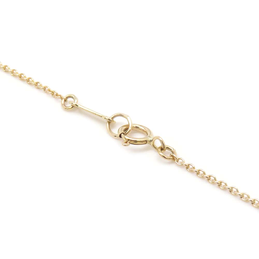 TIFFANY&Co. Teardrop Necklace 18K Yellow Gold