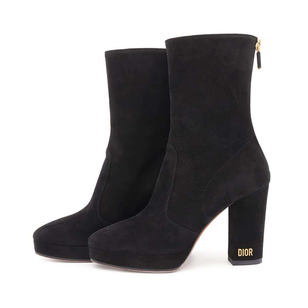 Dior D-RISE EncreBoots BlackKDI494VVVS900 suede Size 36.5