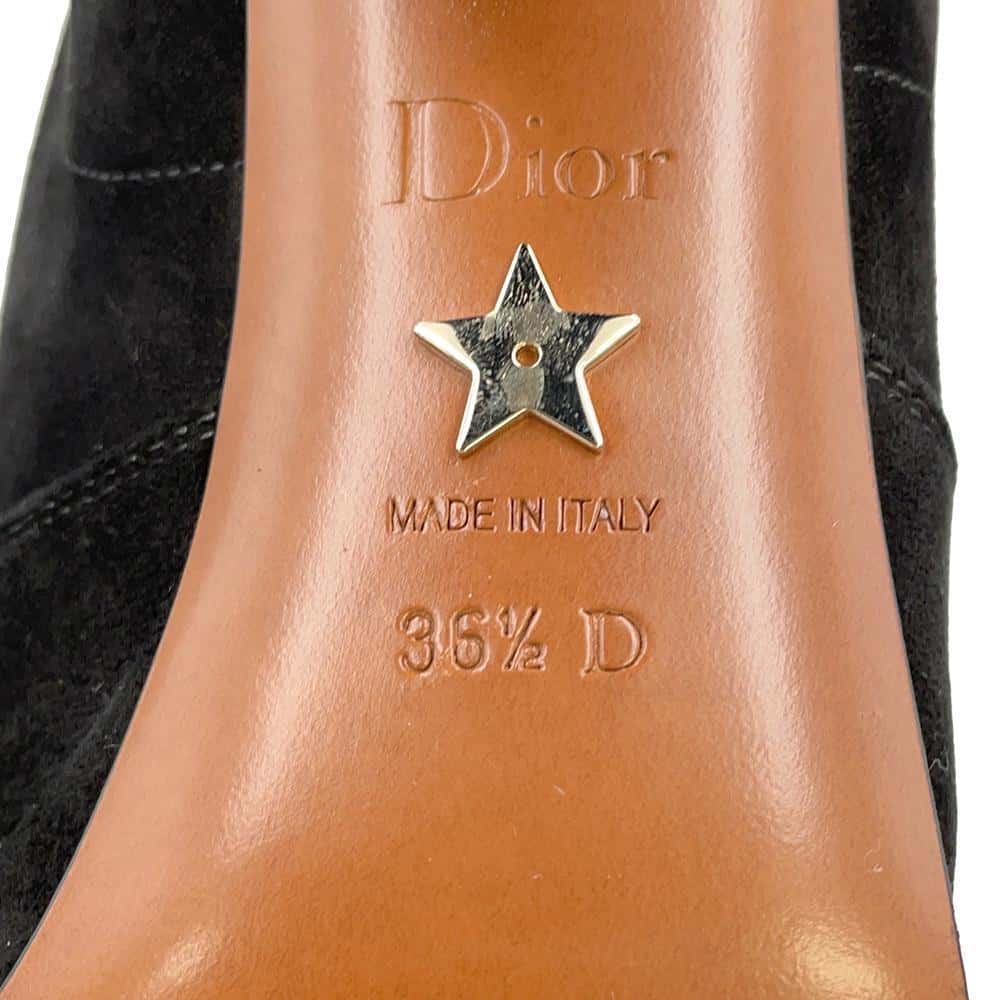 Dior D-RISE EncreBoots BlackKDI494VVVS900 suede Size 36.5