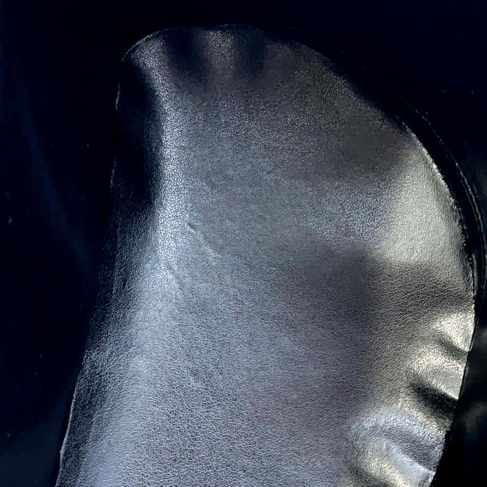 CHANEL Chevron 2way vanity Black Caviar Leather