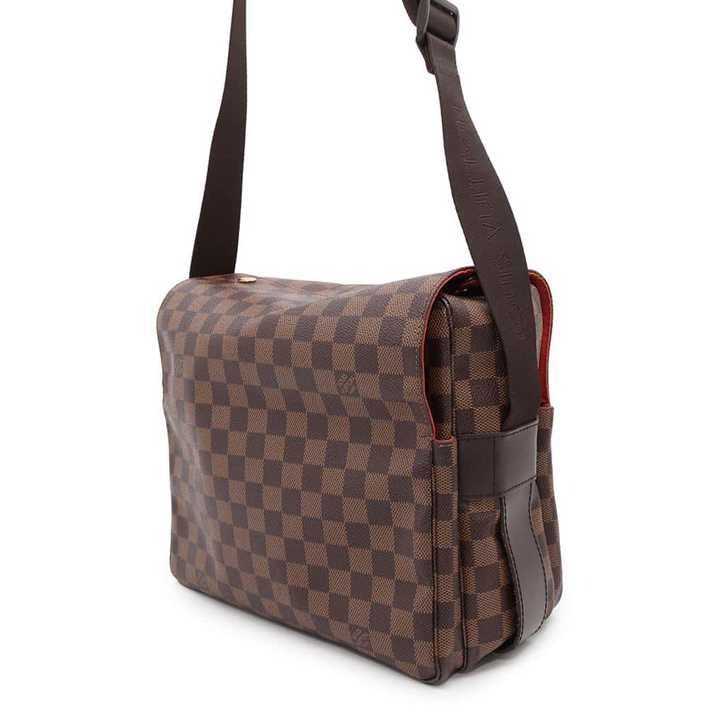LOUIS VUITTON Naviglio RedN45255 Damier Ebene Canvas