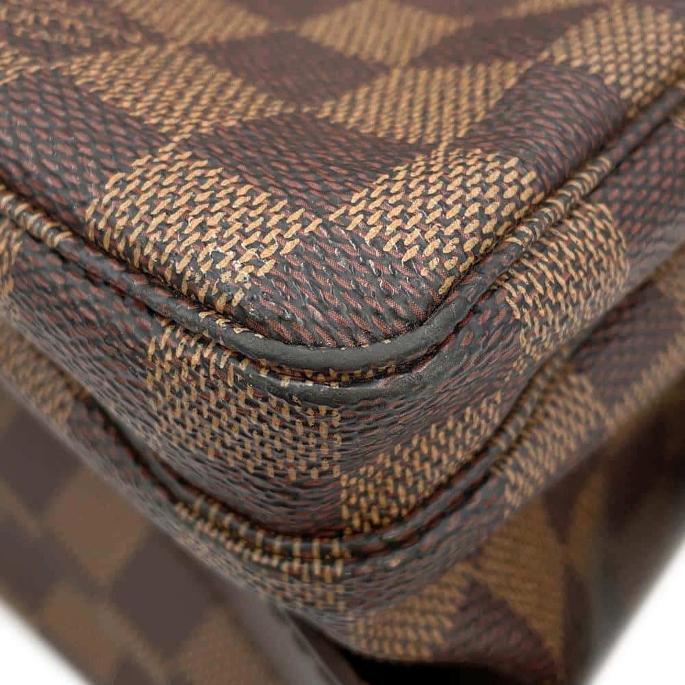 LOUIS VUITTON Naviglio RedN45255 Damier Ebene Canvas