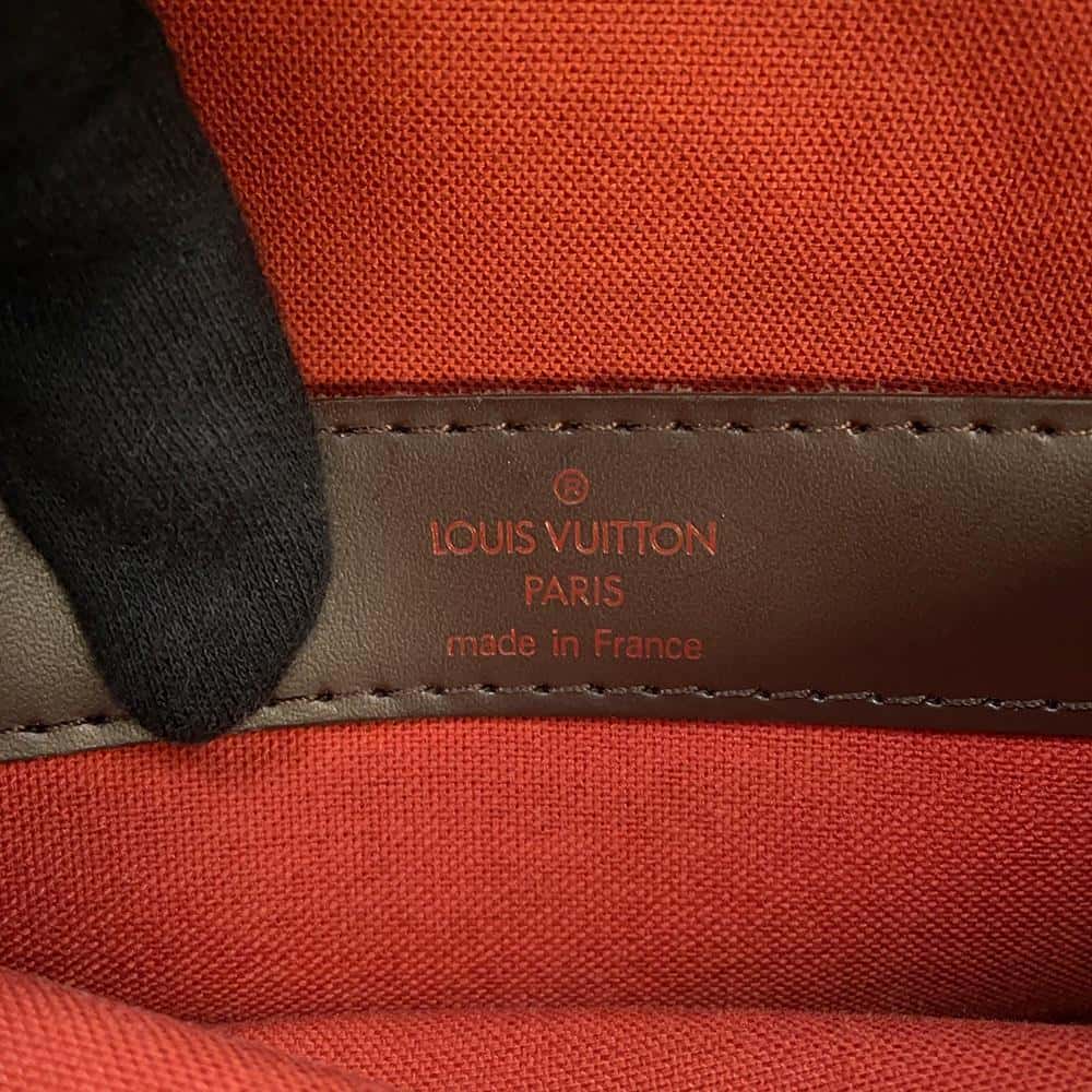 LOUIS VUITTON Naviglio RedN45255 Damier Ebene Canvas