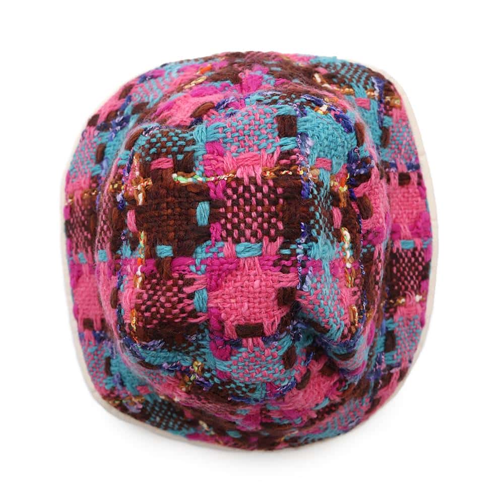 GUCCI Tweed spicy check bucket hat Size S(22") Multicolor728469 Wool 51% Acryl25% Nylon14% Mohair8% Polyester1% Cotton1%