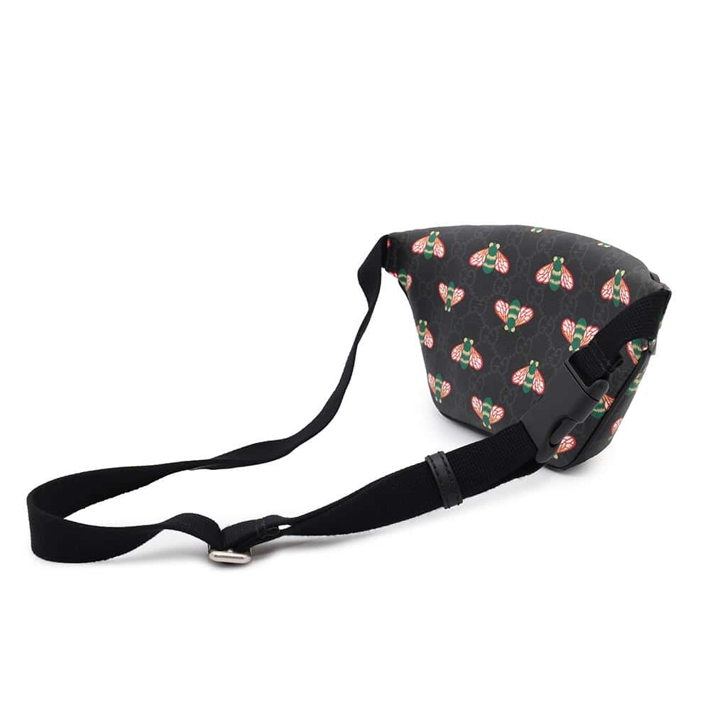 GUCCI B GG Supreme Crossbody Bag Black675181 GG SupremeCanvas