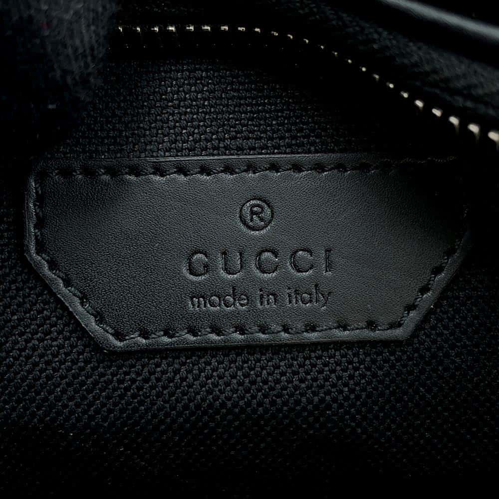 GUCCI B GG Supreme Crossbody Bag Black675181 GG SupremeCanvas