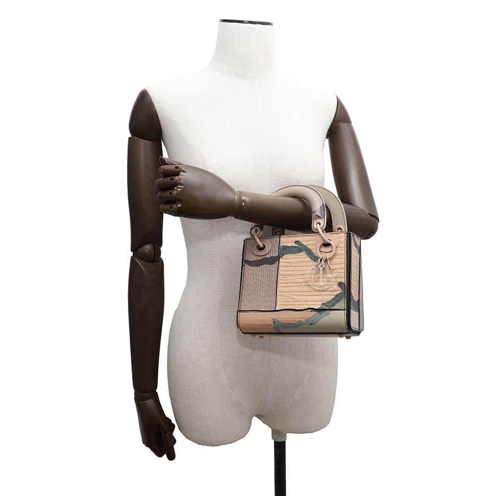 Dior Lady Dior Li Songsong Collaboration Multicolor Leather