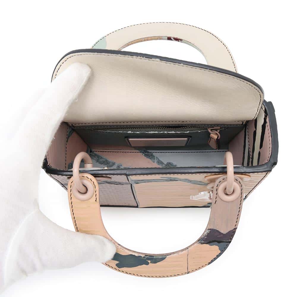Dior Lady Dior Li Songsong Collaboration Multicolor Leather