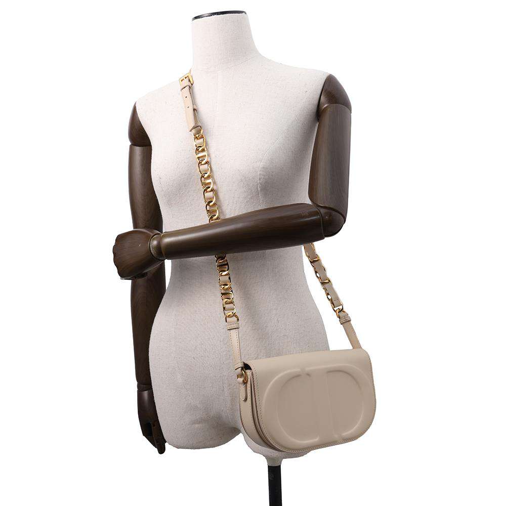 Dior CD ChainShoulder BeigeM9280UZWS Leather