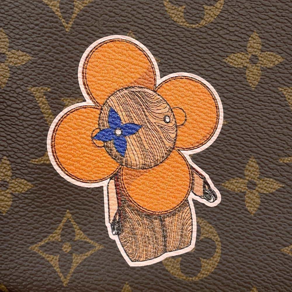 LOUIS VUITTON Multi Pochette Accessoires KhakiM44813 Monogram