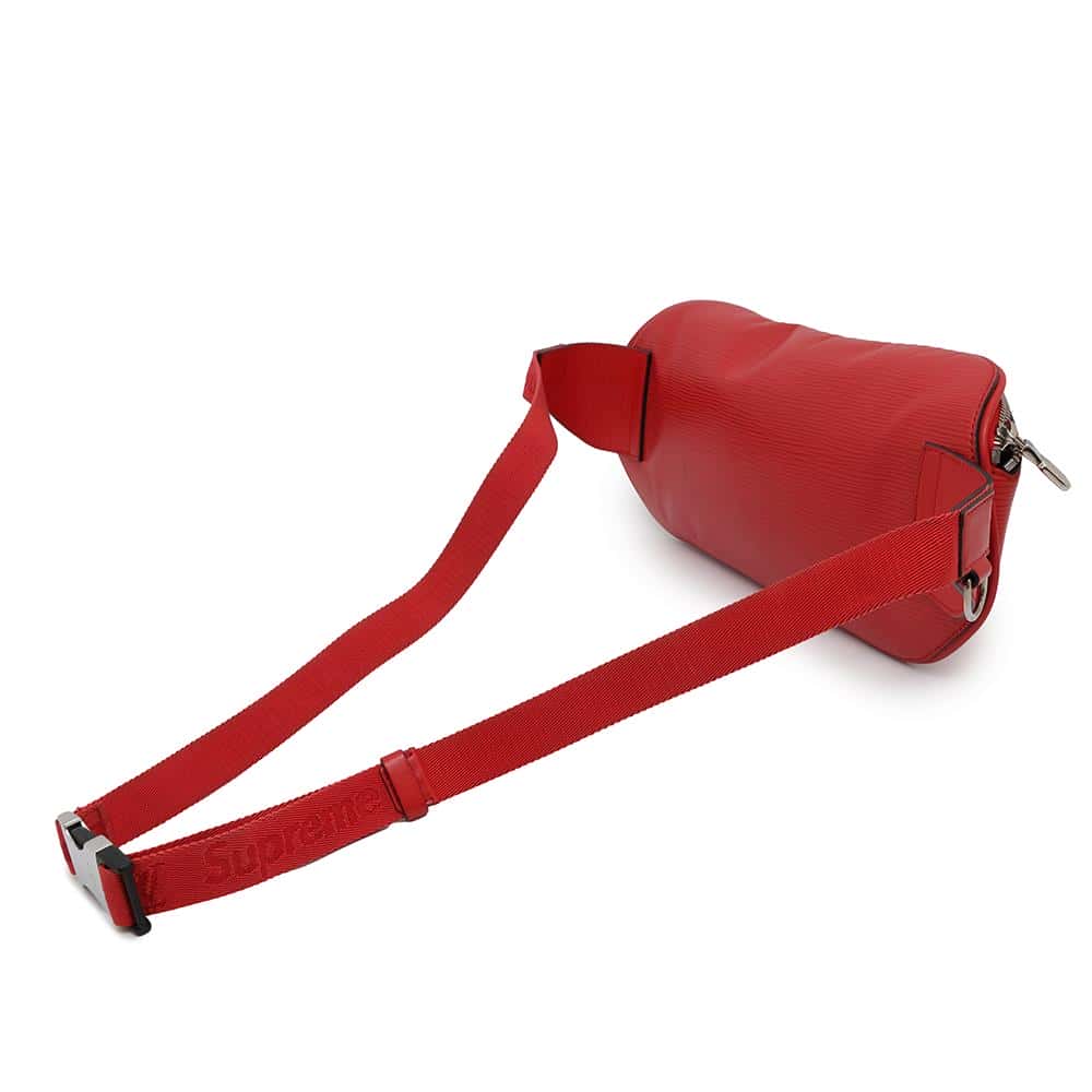 LOUIS VUITTON Bumbag Supreme collaboration RedM53418 Epi Leather Size PM
