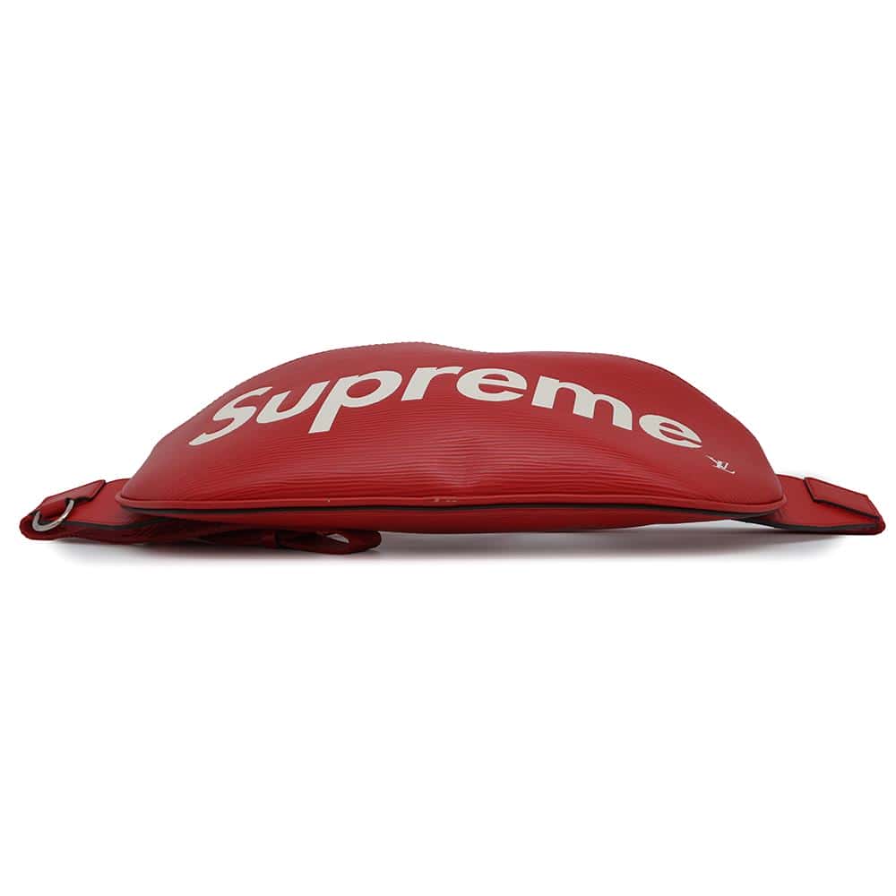 LOUIS VUITTON Bumbag Supreme collaboration RedM53418 Epi Leather Size PM