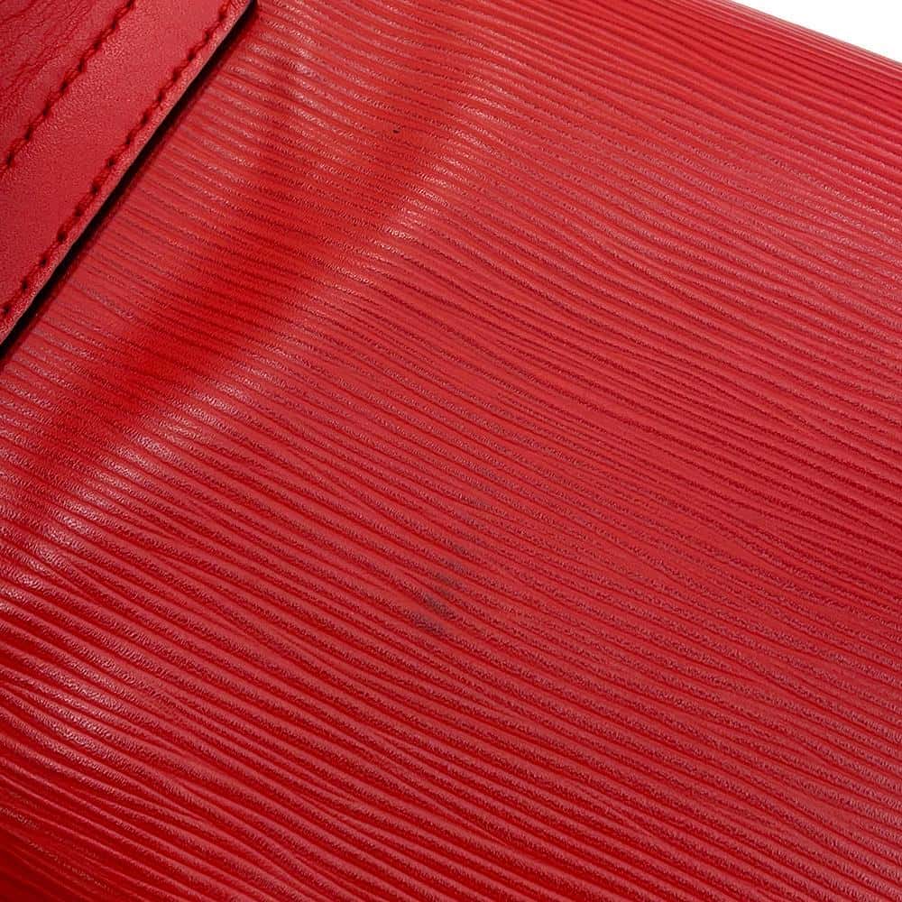 LOUIS VUITTON Bumbag Supreme collaboration RedM53418 Epi Leather Size PM