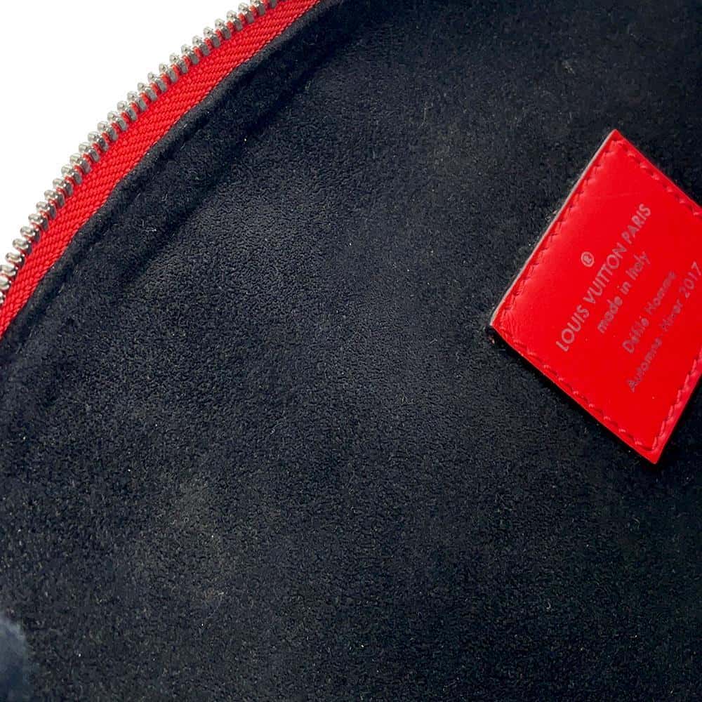 LOUIS VUITTON Bumbag Supreme collaboration RedM53418 Epi Leather Size PM