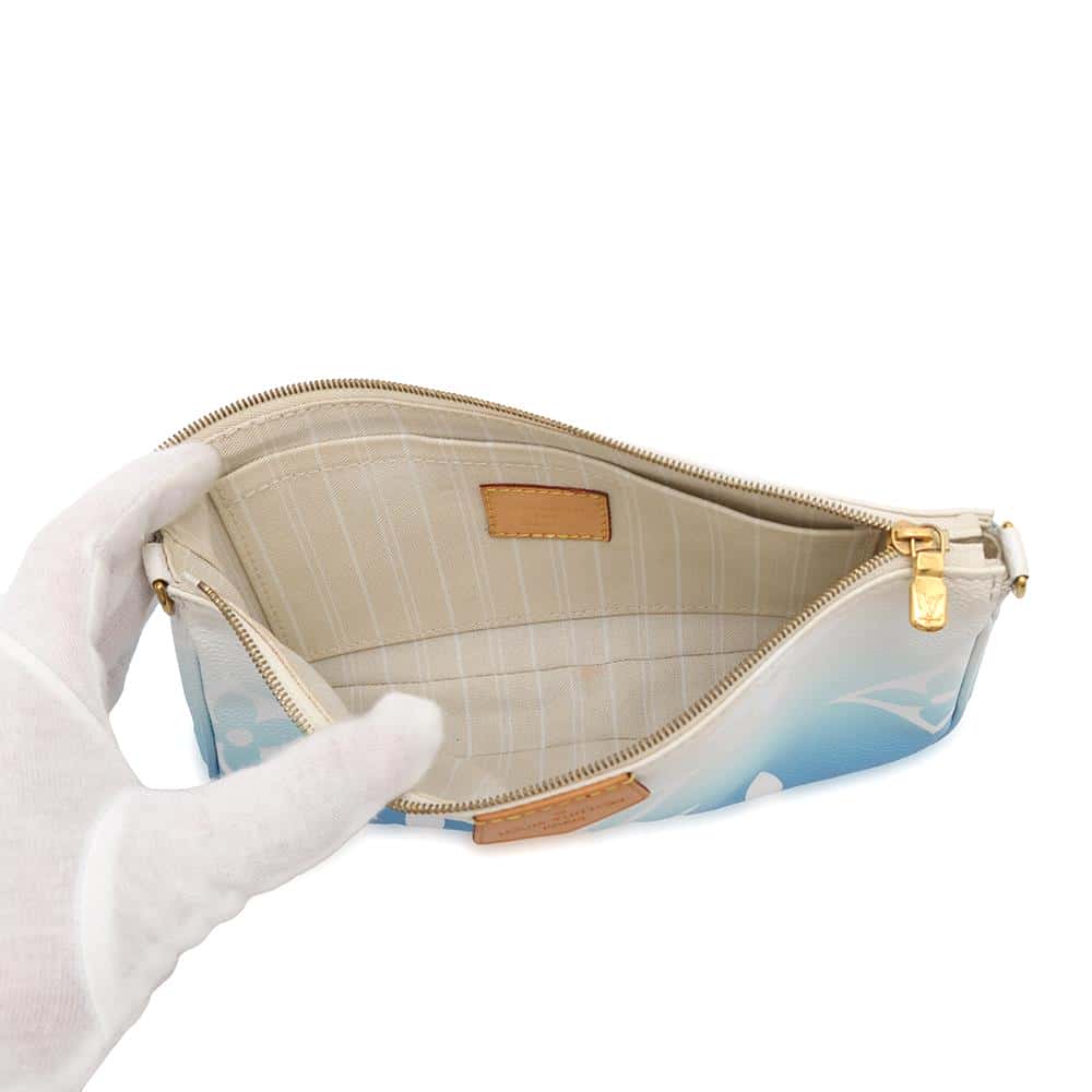 LOUIS VUITTON Multi Pochette Accessoires BlueM57633 Monogram Giant by the Pool Collection