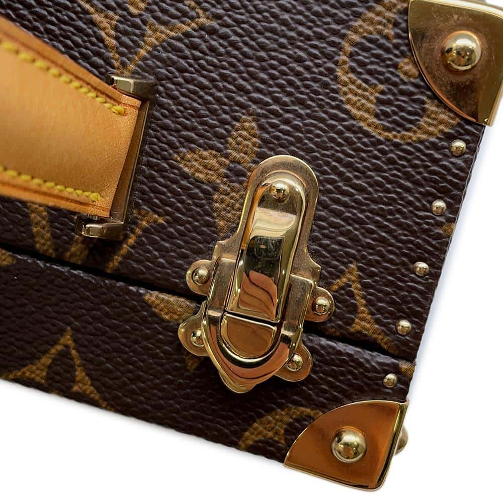 LOUIS VUITTON Flower Hat Man Jewelry Box BeigeM92475 Monogram