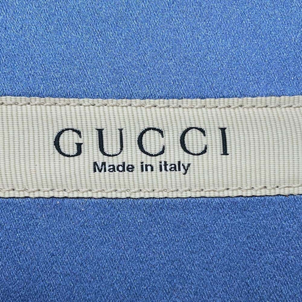 GUCCI Geometric G Travel Set Size M Yellow662431 Silk Viscose