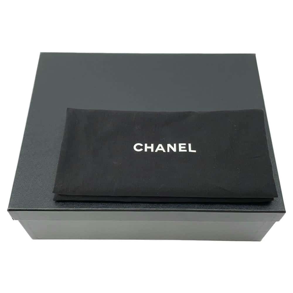 CHANEL Matelasse CC Logo short boots BlackG45125 Leather Nylon Size 37 2/1C
