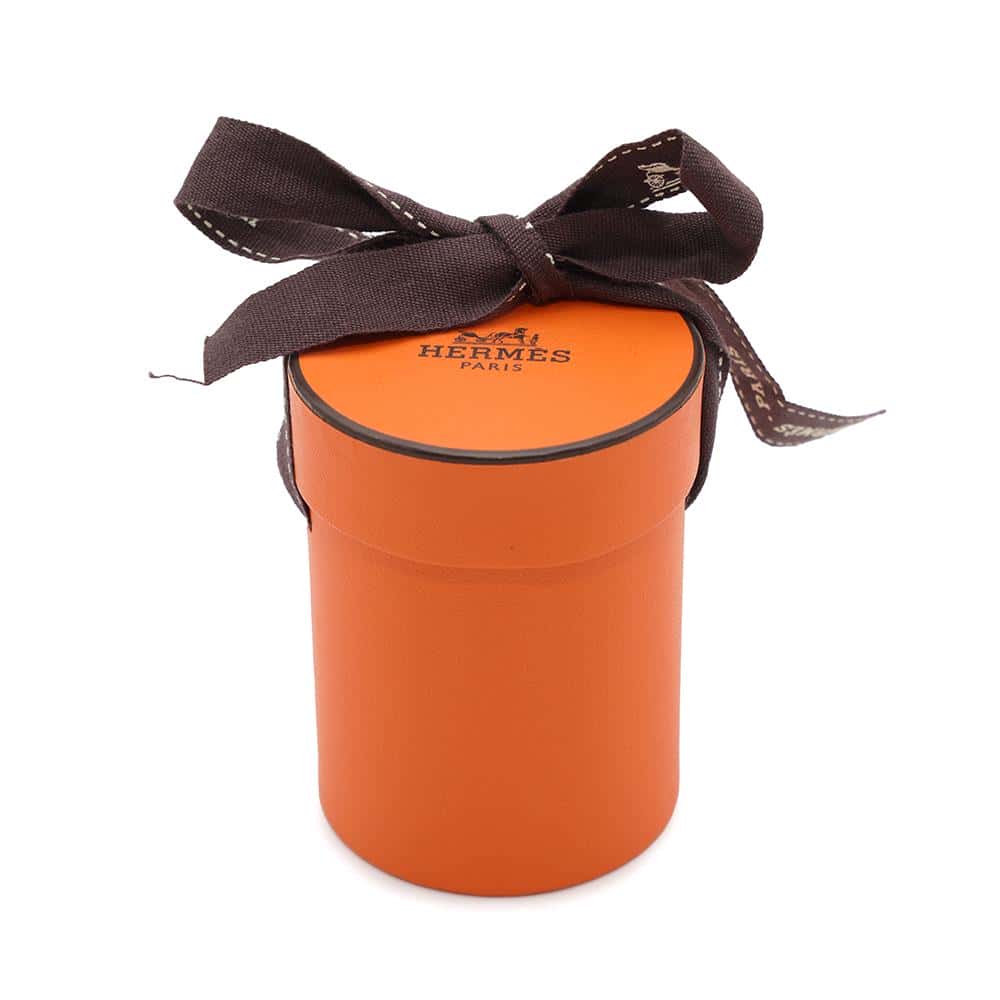 HERMES Twilly LA MAISON DES CARRES Rouge Vif/Vert Silk100%
